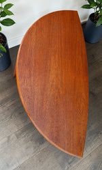 REFINISHED Danish Mid Century Modern Teak Coffee Table by J.Andersen 62.5