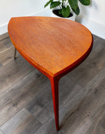 REFINISHED Danish Mid Century Modern Teak Coffee Table by J.Andersen 62.5