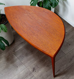 REFINISHED Danish Mid Century Modern Teak Coffee Table by J.Andersen 62.5