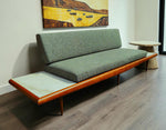 REFINISHED Mid Century Modern Daybed Sofa by A. Pearsall w NEW CUSHIONS 1