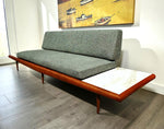 REFINISHED Mid Century Modern Daybed Sofa by A. Pearsall w NEW CUSHIONS 6