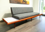REFINISHED Mid Century Modern Daybed Sofa by A. Pearsall w NEW CUSHIONS 8