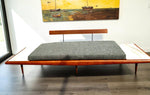 REFINISHED Mid Century Modern Daybed Sofa by A. Pearsall w NEW CUSHIONS 10