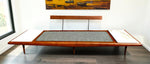 REFINISHED Mid Century Modern Daybed Sofa by A. Pearsall w NEW CUSHIONS 11