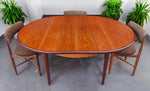 REFINISHED MCM Teak Extension Table & 6 REUPHOLSTERED chairs by G Plan 1