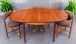 REFINISHED MCM Teak Extension Table & 6 REUPHOLSTERED chairs by G Plan 7