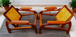 REFINISHED will get NEW CUSHIONS MCM Adrian Pearsall Lounge Chairs # 1209C 3