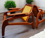 REFINISHED will get NEW CUSHIONS MCM Adrian Pearsall Lounge Chairs # 1209C 10