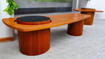REFINISHED Mid Century Modern Teak Martini Coffee Table by RS Associates 1