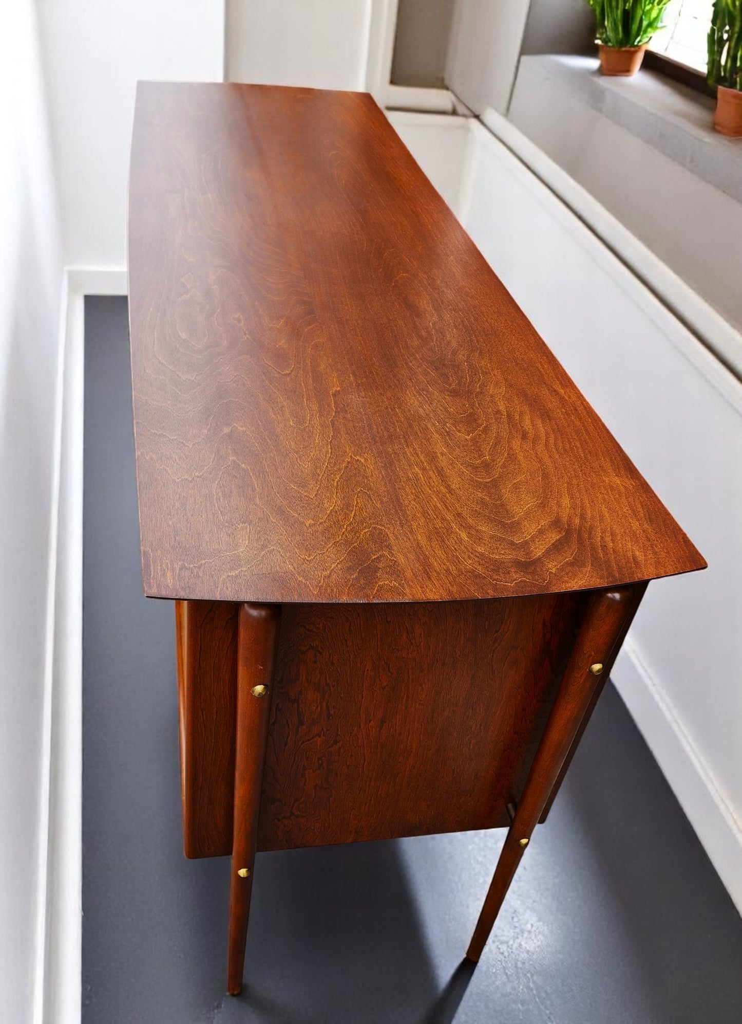 REFINISHED Mid Century Modern Ruspan Sideboard by Russell Spanner