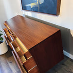 REFINISHED Mid Century Modern SOLID TEAK Dresser by J. Kuypers for Imperial 11
