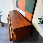 REFINISHED Mid Century Modern SOLID TEAK Dresser by J. Kuypers for Imperial 13