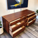 REFINISHED Mid Century Modern SOLID TEAK Dresser by J. Kuypers for Imperial 15