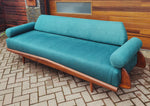 REFINISHED REUPHOLSTERED Mid Century Modern Sofa by Adrian Pearsall 100