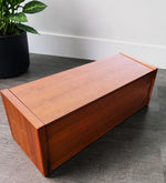 REFINISHED Mid Century Modern Teak Blanket Chest Cedar Lined 51