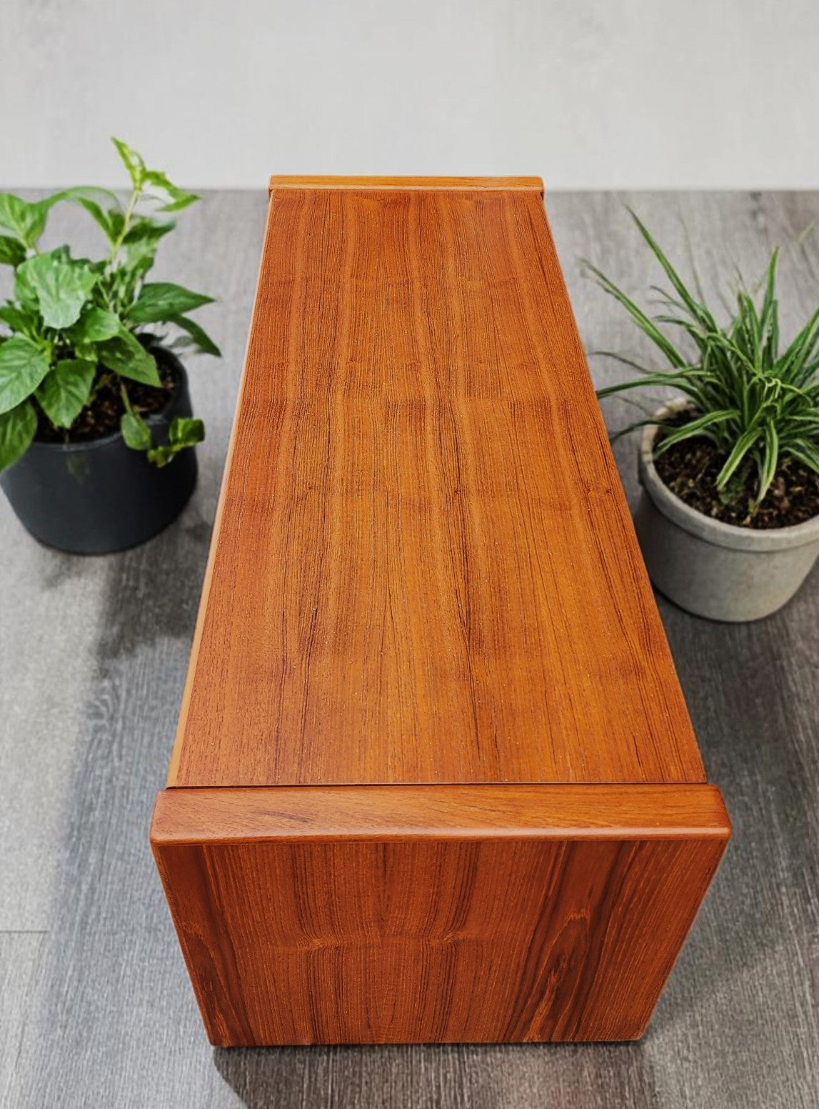 REFINISHED Mid Century Modern Teak Blanket Chest Cedar Lined 51