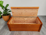 REFINISHED Mid Century Modern Teak Blanket Chest Cedar Lined 51