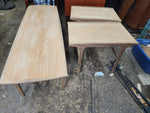 REFINISHED Mid Century Modern Teak Coffee Table w Shelf by Punch 59.5