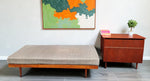 REFINISHED Mid Century Modern Teak Daybed 1