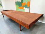 REFINISHED Mid Century Modern Teak Daybed 13