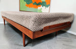 REFINISHED Mid Century Modern Teak Daybed 2