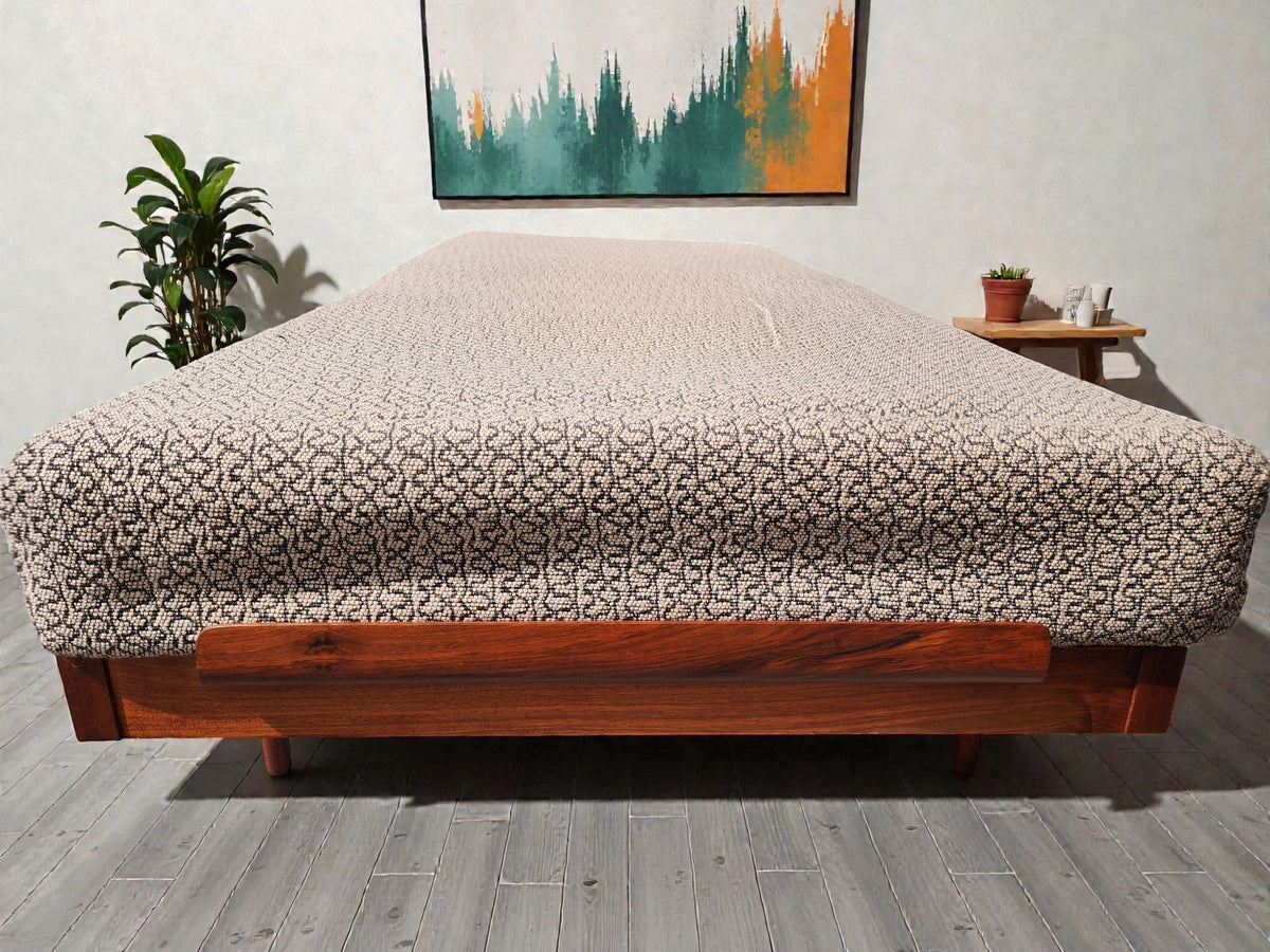 REFINISHED Mid Century Modern Teak Daybed