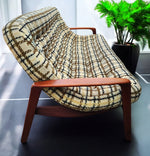 REFINISHED Mid Century Modern R.Huber Teak Scoop Sofa 6
