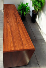 REFINISHED Mid Century Modern Teak Dresser 9 Drawers, Narrow 7