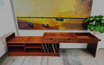 RESTORED Swedish MCM Modular Rosewood Stereo Media Console by T.Kempe 12