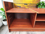 RESTORED Swedish MCM Modular Rosewood Stereo Media Console by T.Kempe 9