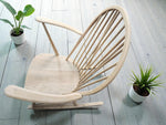 REFINISHED Mid Century Modern Elm Rocking Chair by Ercol 12