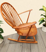REFINISHED Mid Century Modern Elm Rocking Chair by Ercol 4