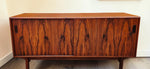 REFINISHED Danish Mid Century Modern Rosewood Sideboard 60
