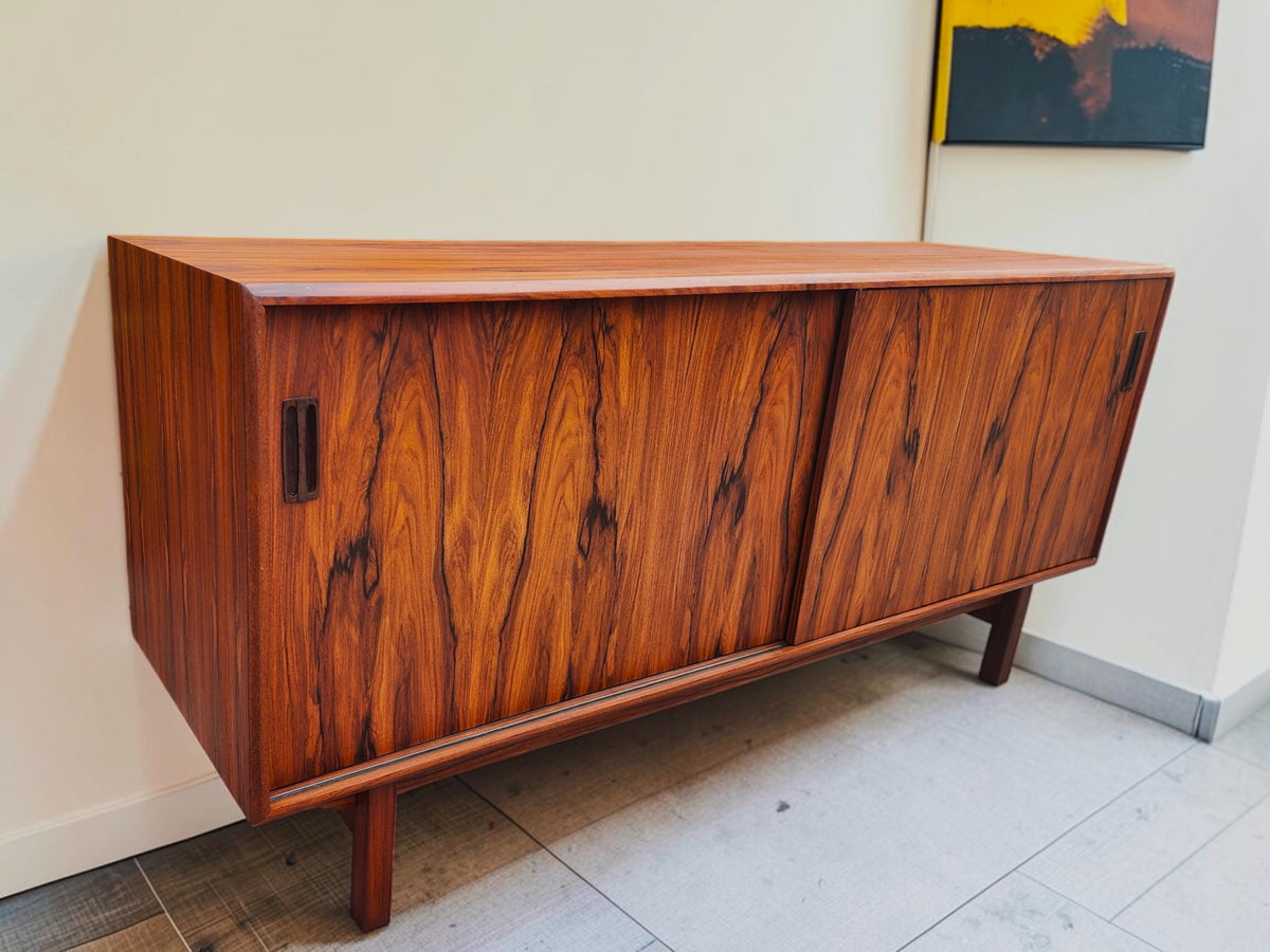 REFINISHED Danish Mid Century Modern Rosewood Sideboard 60