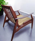 REFINISHED Mid Century Modern Teak/ Afromosia Lounge Chair 12