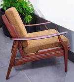 REFINISHED Mid Century Modern Teak/ Afromosia Lounge Chair 13