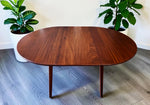 REFINISHED Mid Century Modern SOLID Teak Table by J.Kuypers 43.5