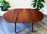 REFINISHED Mid Century Modern SOLID Teak Table by J.Kuypers 43.5