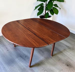REFINISHED Mid Century Modern SOLID Teak Table by J.Kuypers 43.5