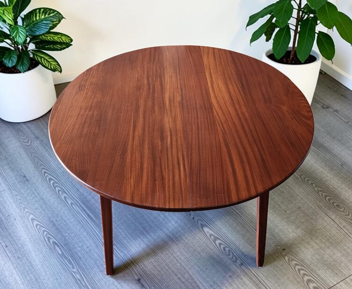 REFINISHED Mid Century Modern SOLID Teak Table by J.Kuypers 43.5