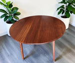 REFINISHED Mid Century Modern SOLID Teak Table by J.Kuypers 43.5
