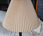 Mid Century Modern Teak Floor Lamp, H 56