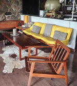 REFINISHED Mid Century Modern Lounge Armchair 2