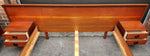 REFINISHED MCM Teak & Rosewood Bed Queen w nightstands, 9 Drawers Dresser & Tallboy 8