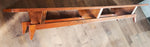 REFINISHED Mid Century Modern Teak Bench or Cocktail Table 66
