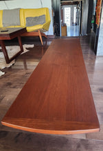 REFINISHED Mid Century Modern Teak Bench or Cocktail Table 66