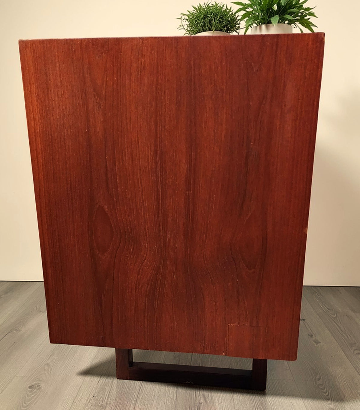 REFINISHED Mid Century Modern Teak Desk by RS Associates 4 ft