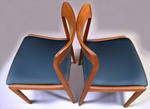 4 REFINISHED Danish Mid Century Modern Teak Chairs, Moller style 7