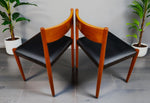 2 REFINISHED Danish MCM Teak Chairs by P. Volther for Frem Rojle 11