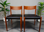 2 REFINISHED Danish MCM Teak Chairs by P. Volther for Frem Rojle 3